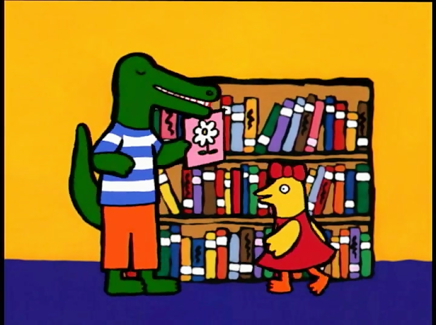 کارتون میسی موشه - آموزش زبان انگلیسی - اپیزود 57 - کتابخانه